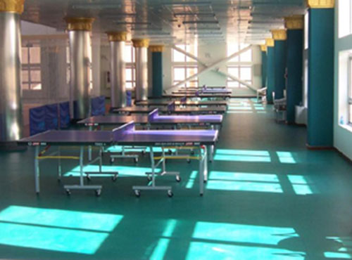 简要分析新乡郑州橡胶地板的施工工艺